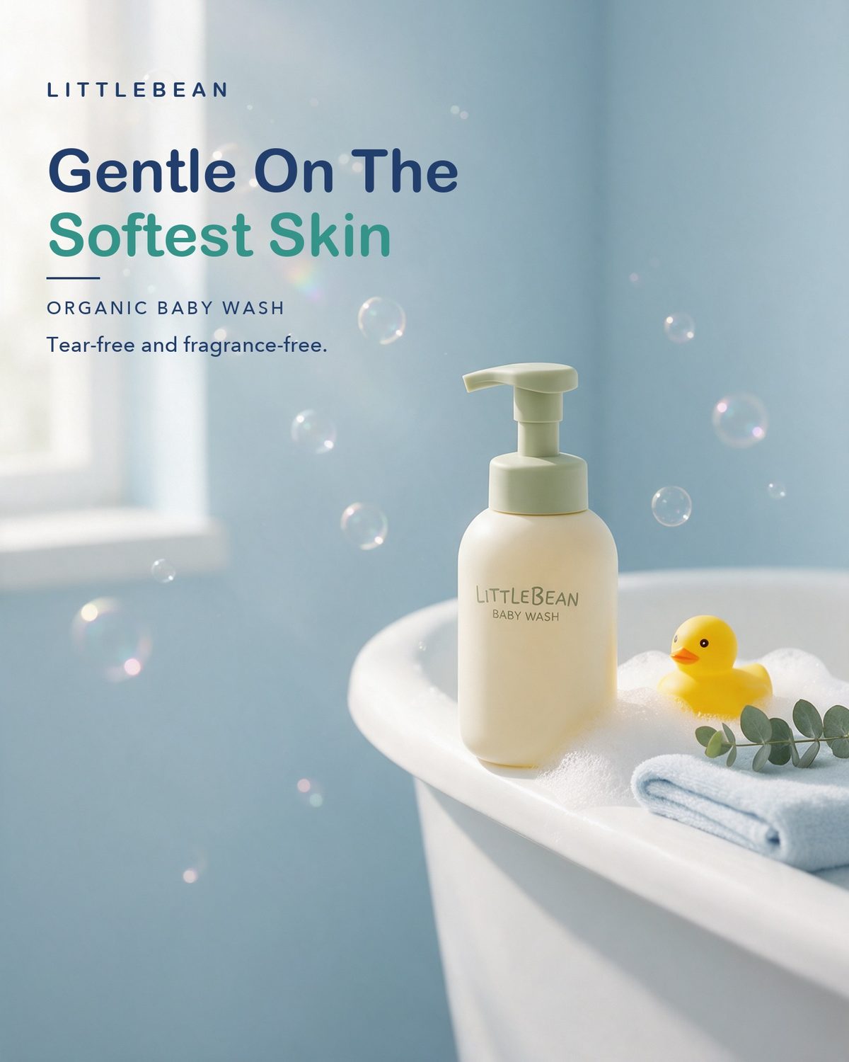 Concept ad for Littlebean, sample work