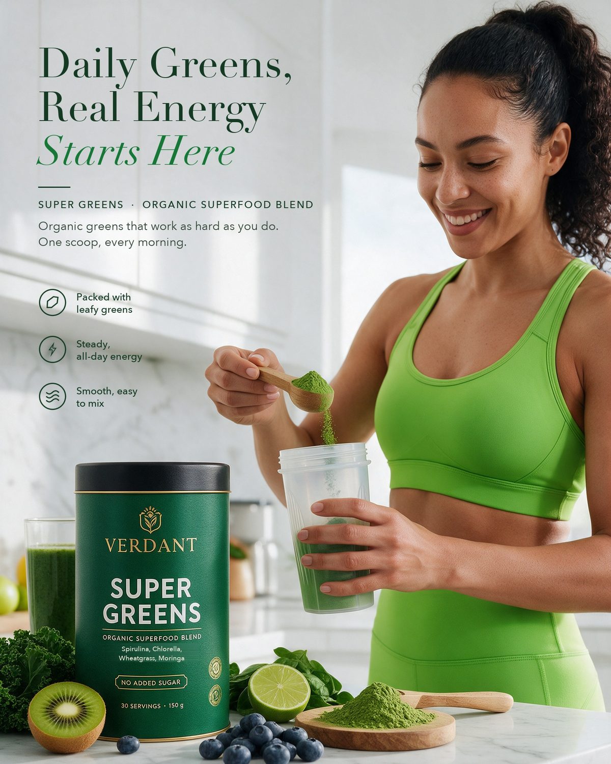 Concept image ad for Verdant